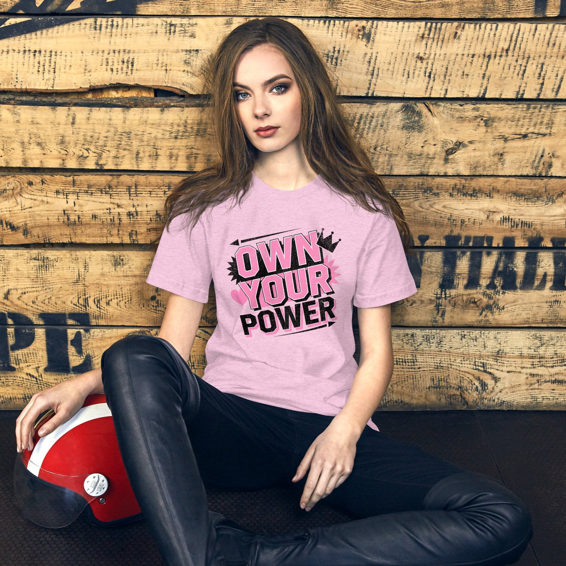 Own Your Power Women's Motivational Tee | Soft & Flattering Cotton T-Shirt - Sublimegifts4u.com