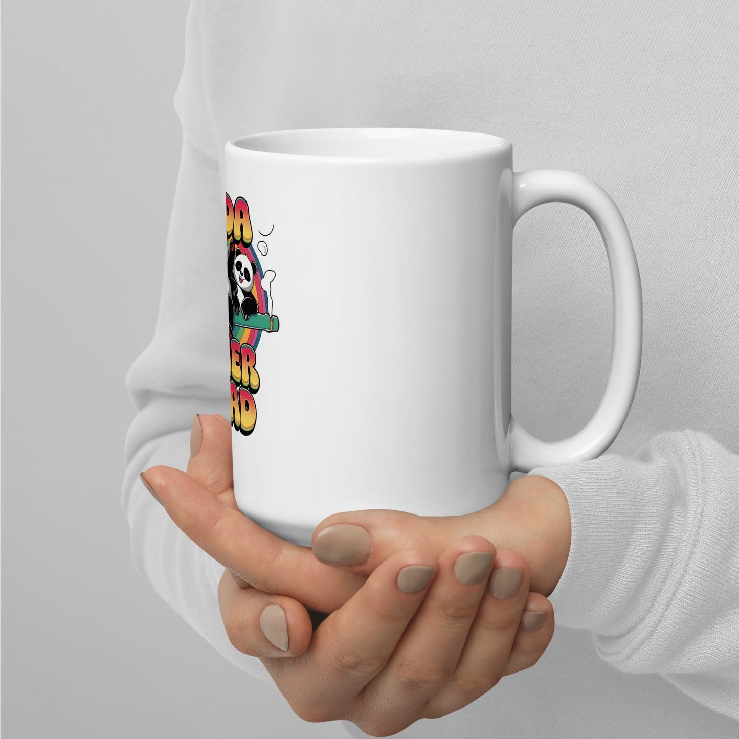 Panda Stoner Squad 11oz Ceramic Mug – Fun & Durable Stoner Panda Design - Sublimegifts4u.com