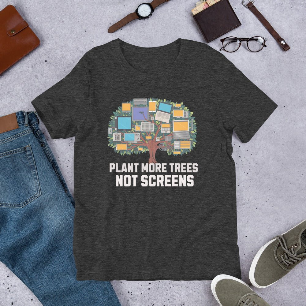 Plant More Trees Women's T-Shirt – Eco - Friendly Message Tee | Soft & Lightweight - Sublimegifts4u.com