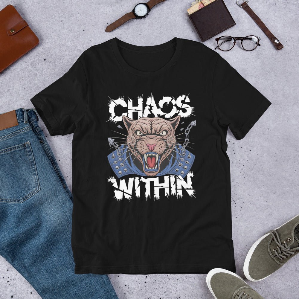 Raging Tiger Armor T-Shirt – Chaos Within Graphic Tee for Men - Sublimegifts4u.com