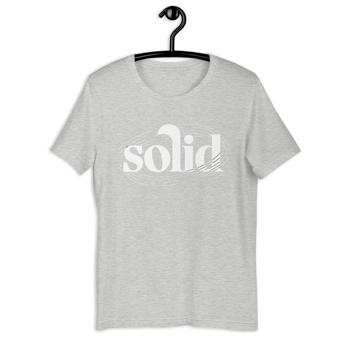 Solid Women's Logo Tee - Soft, Comfortable Cotton T-Shirt with Ring Design - Sublimegifts4u.com