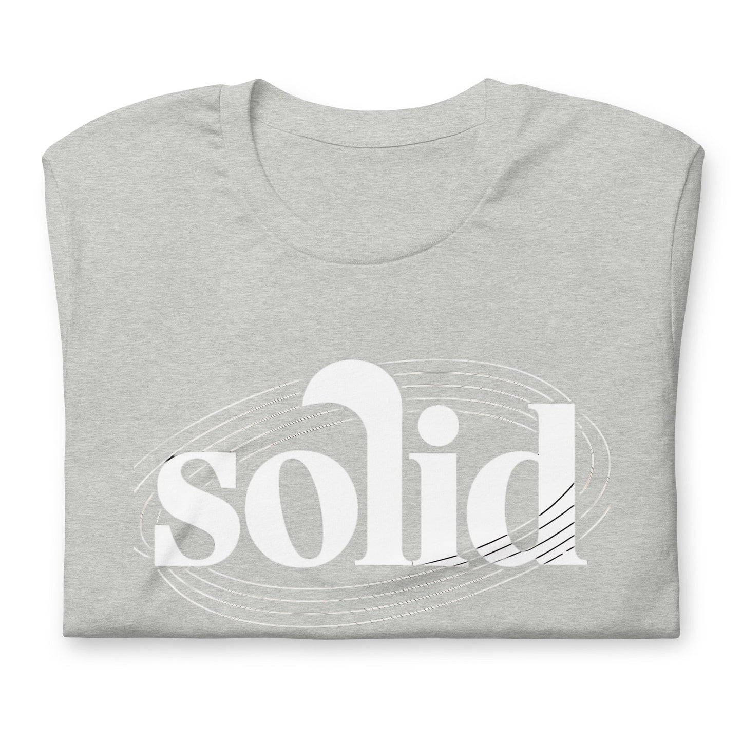 Solid Women's Logo Tee - Soft, Comfortable Cotton T-Shirt with Ring Design - Sublimegifts4u.com