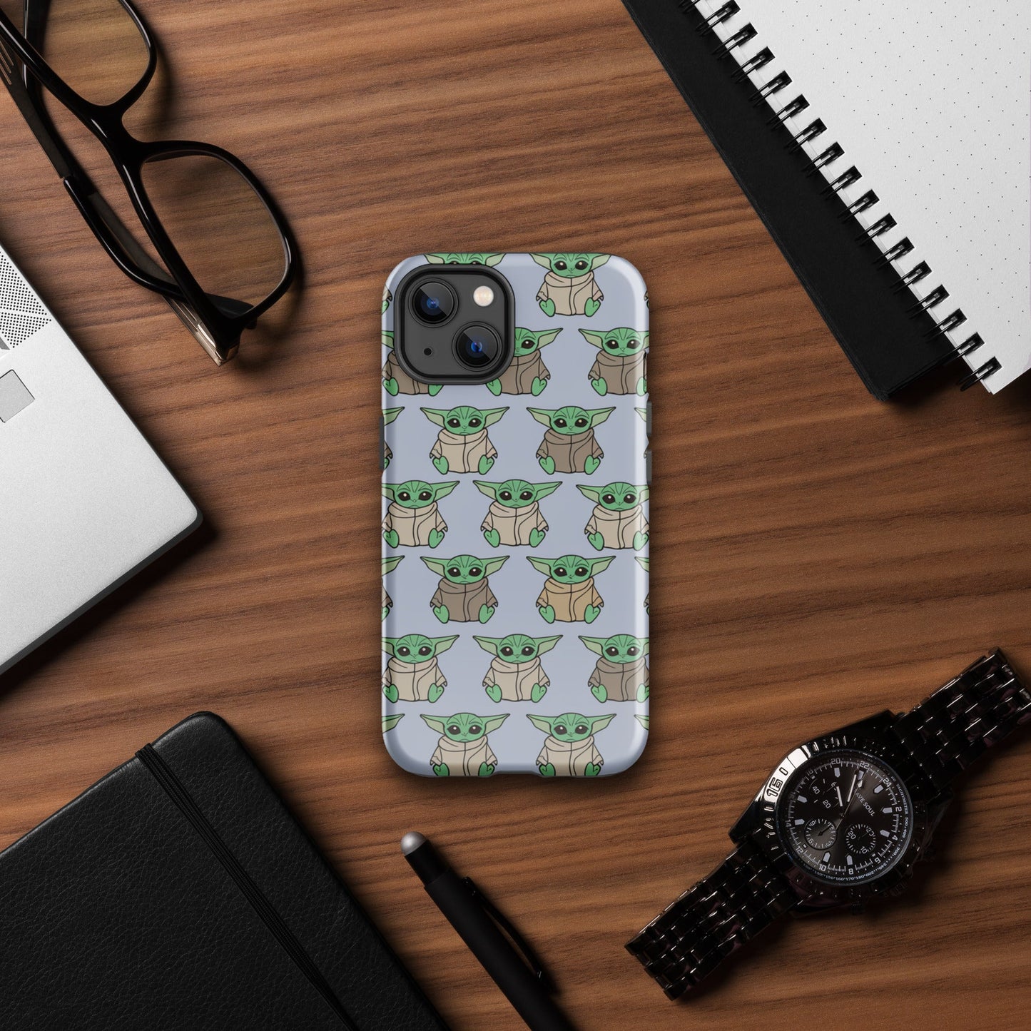 Stylish Baby Yoda iPhone Case - Dual - Layer Protection - Sublimegifts4u.com