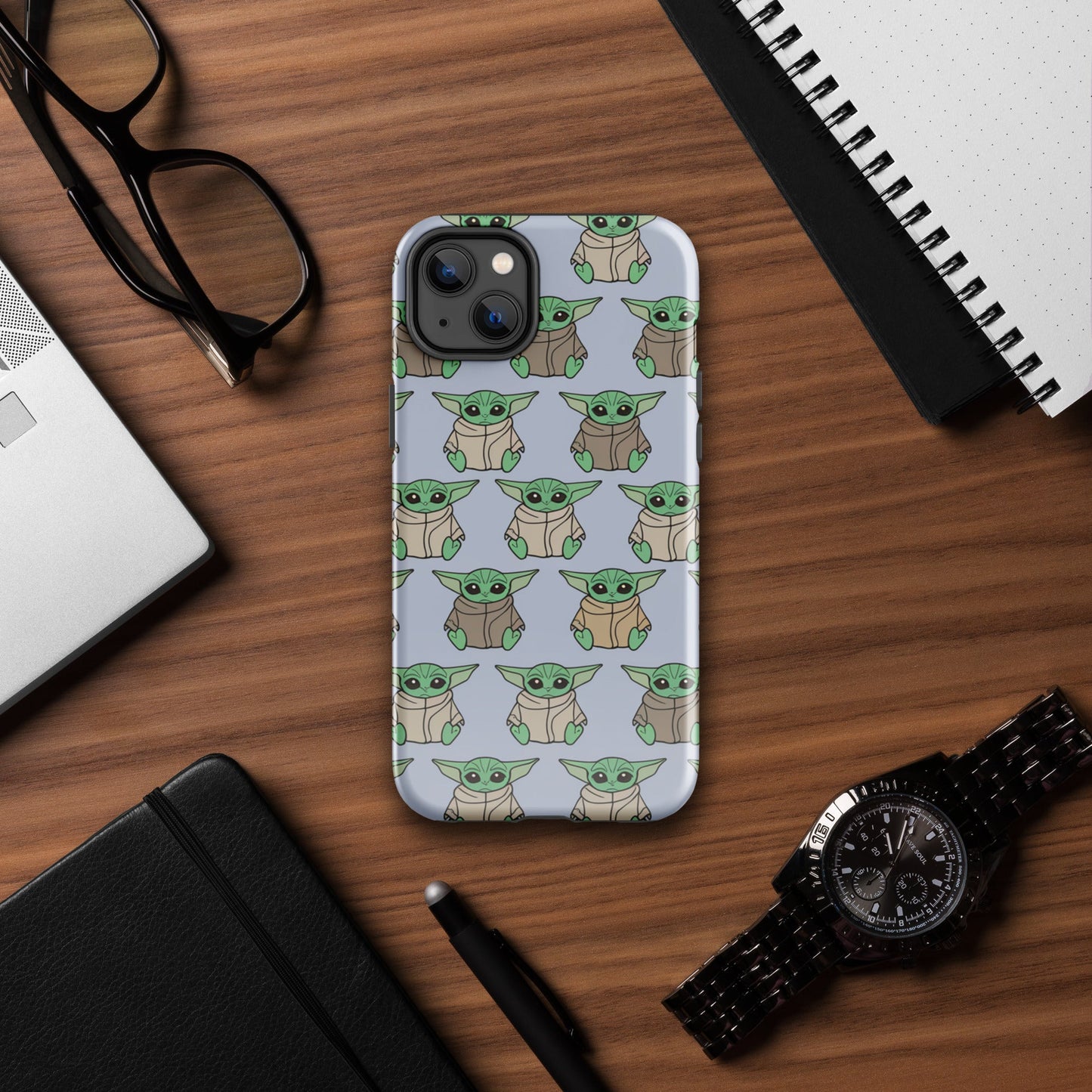 Stylish Baby Yoda iPhone Case - Dual - Layer Protection - Sublimegifts4u.com