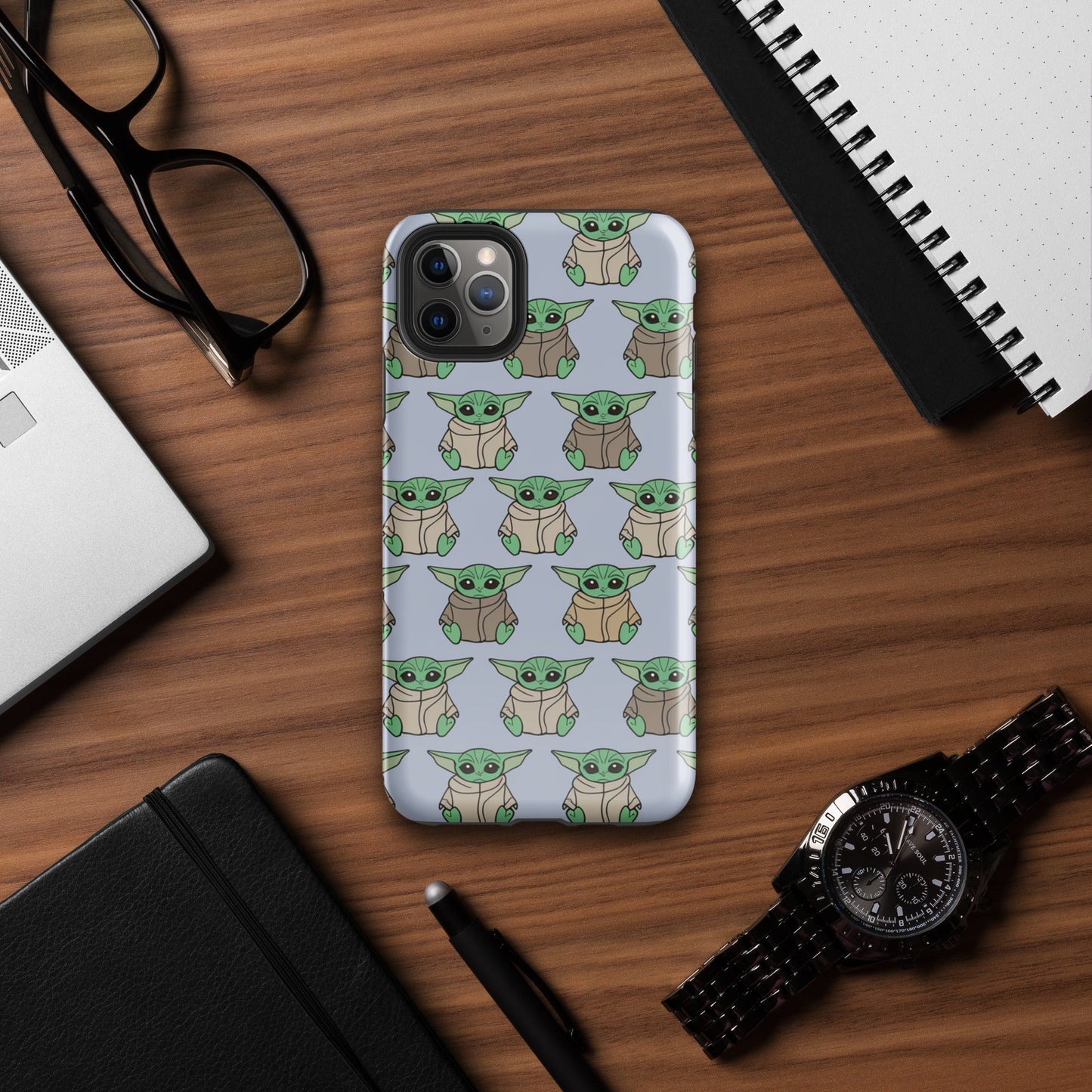 Stylish Baby Yoda iPhone Case - Dual - Layer Protection - Sublimegifts4u.com