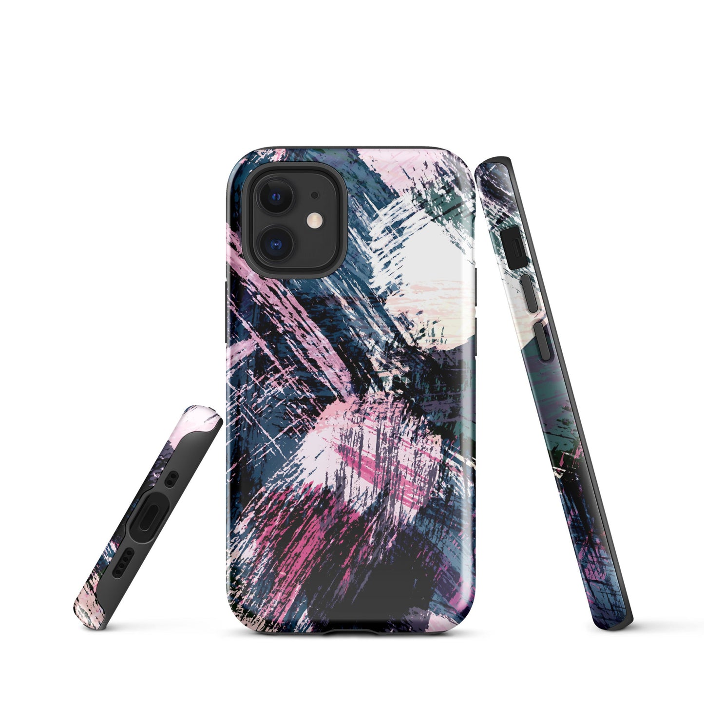 Trendy iPhone Tough Case with Distressed Paint Pattern | Dual - Layer Protection - Sublimegifts4u.com