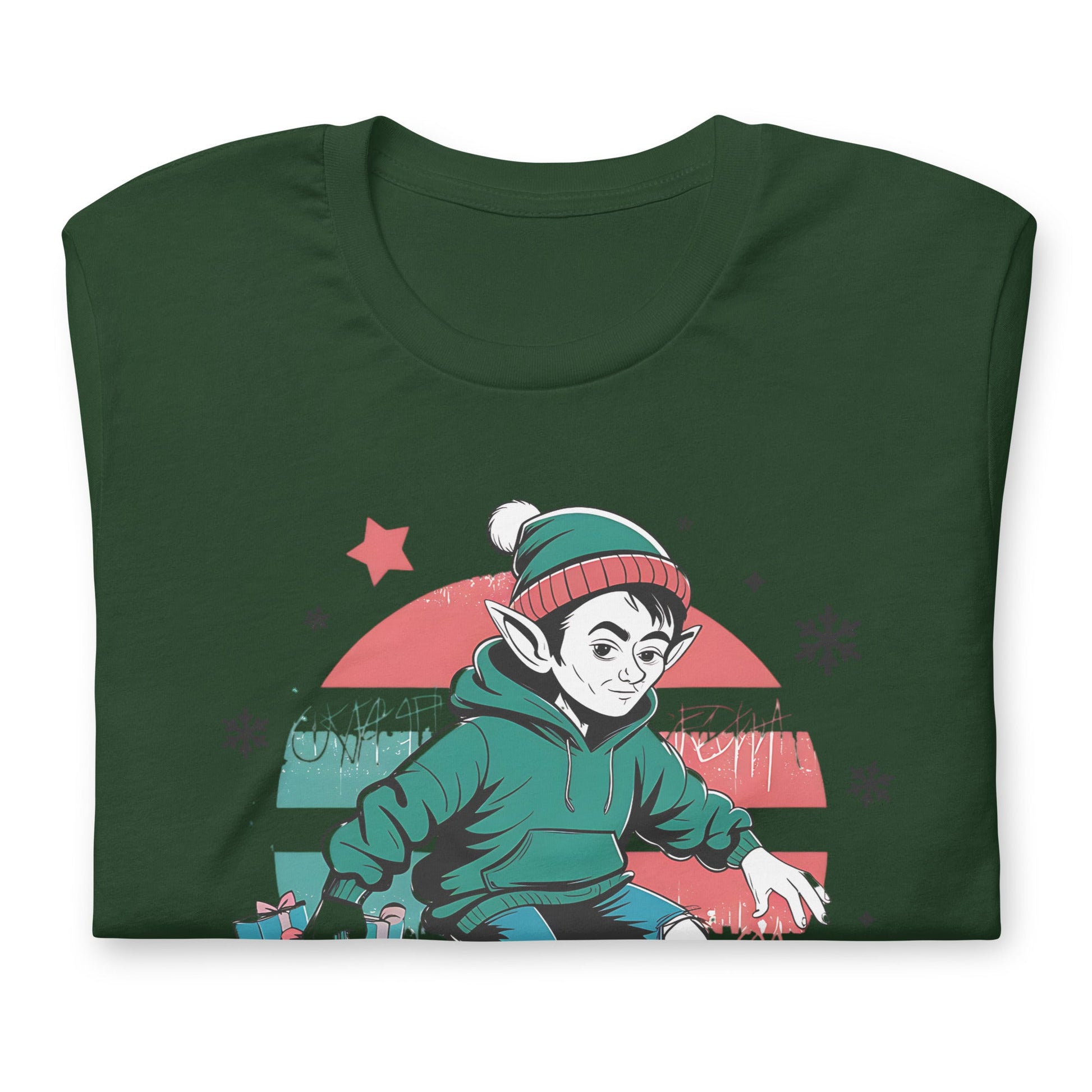 Vintage Grunge Elf on a Skateboard Women's T-Shirt – Soft, Lightweight & Flattering - Sublimegifts4u.com