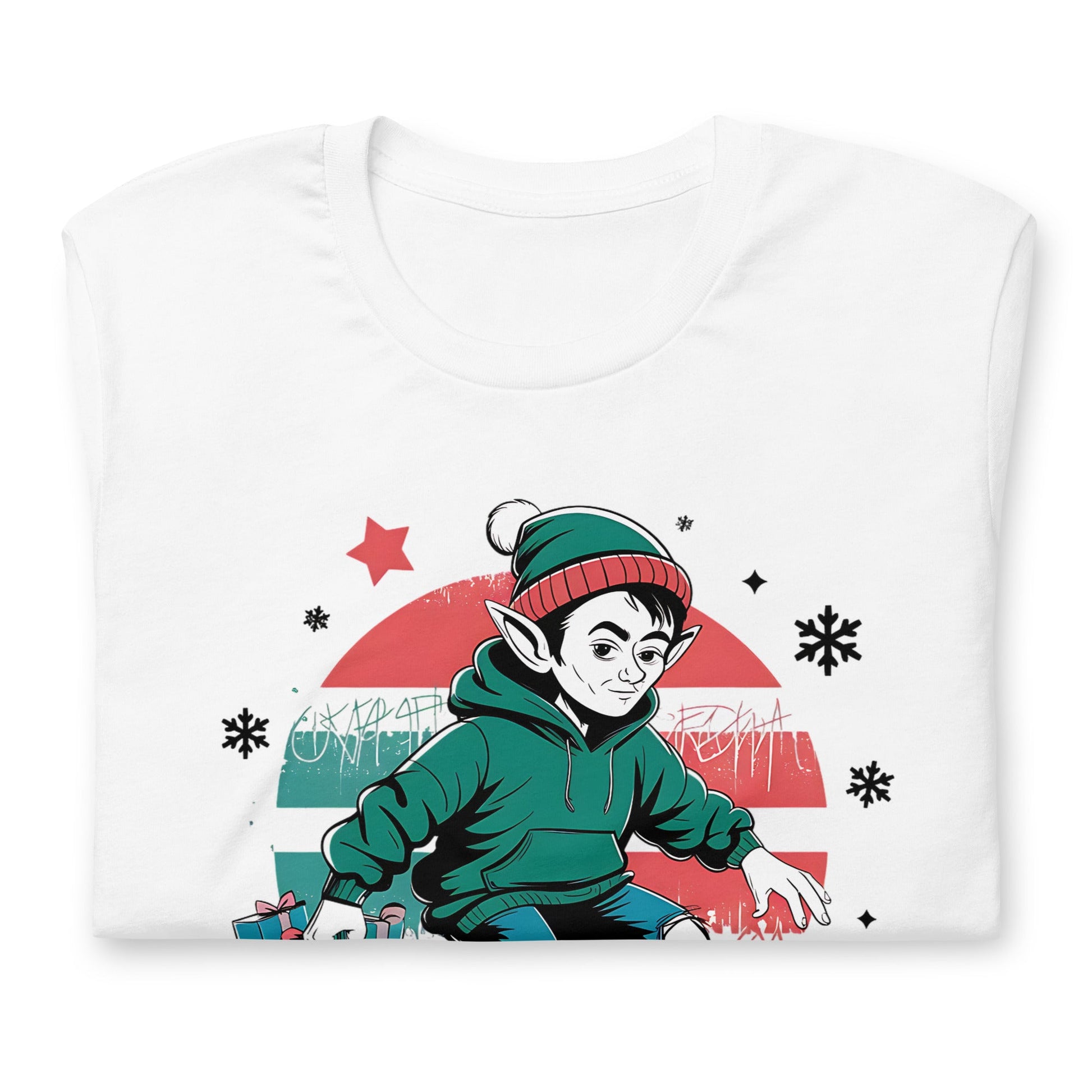 Vintage Grunge Elf on a Skateboard Women's T-Shirt – Soft, Lightweight & Flattering - Sublimegifts4u.com