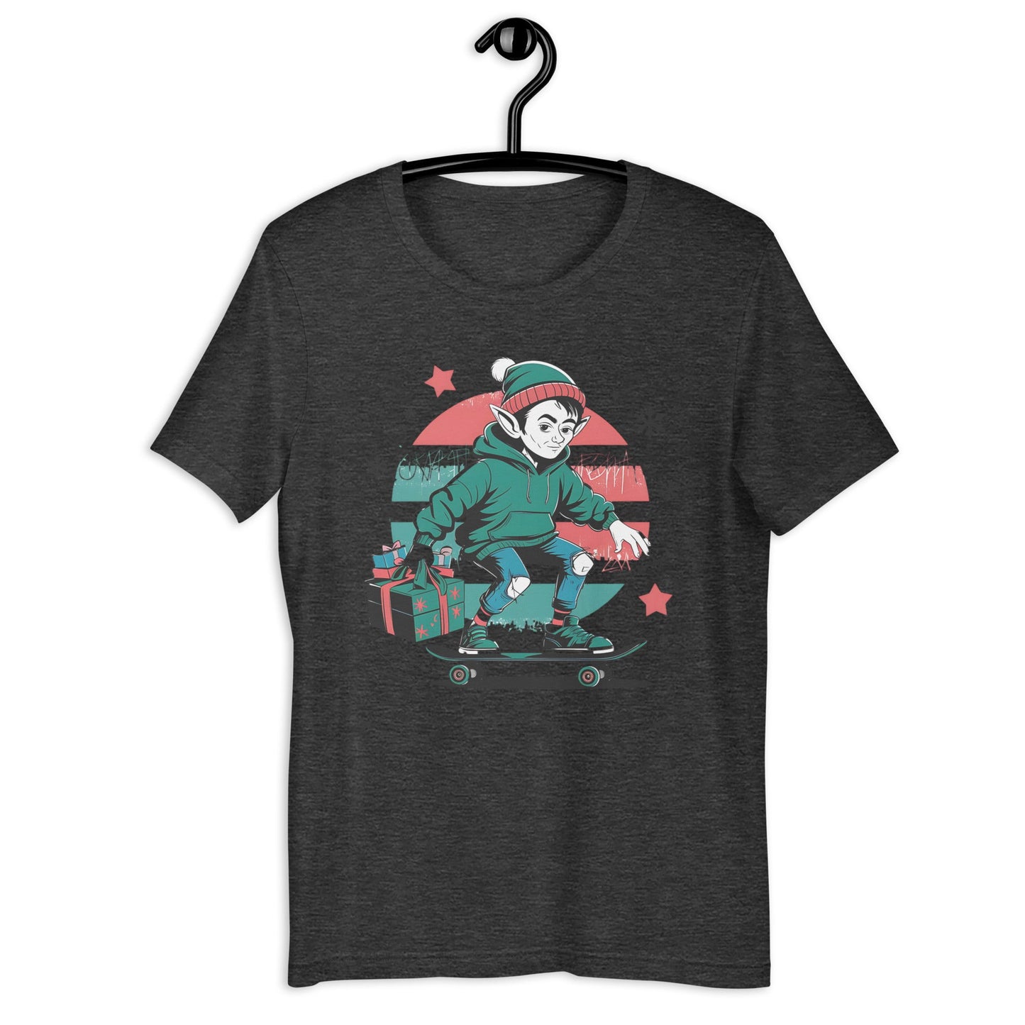 Vintage Grunge Elf on a Skateboard Women's T-Shirt – Soft, Lightweight & Flattering - Sublimegifts4u.com