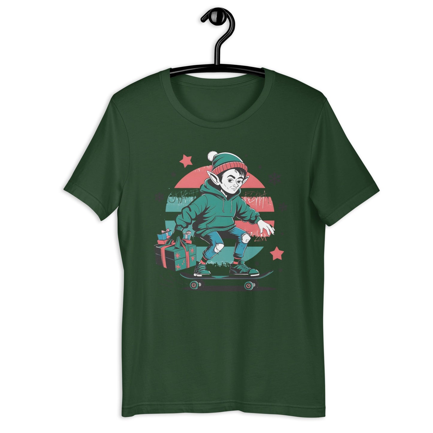 Vintage Grunge Elf on a Skateboard Women's T-Shirt – Soft, Lightweight & Flattering - Sublimegifts4u.com