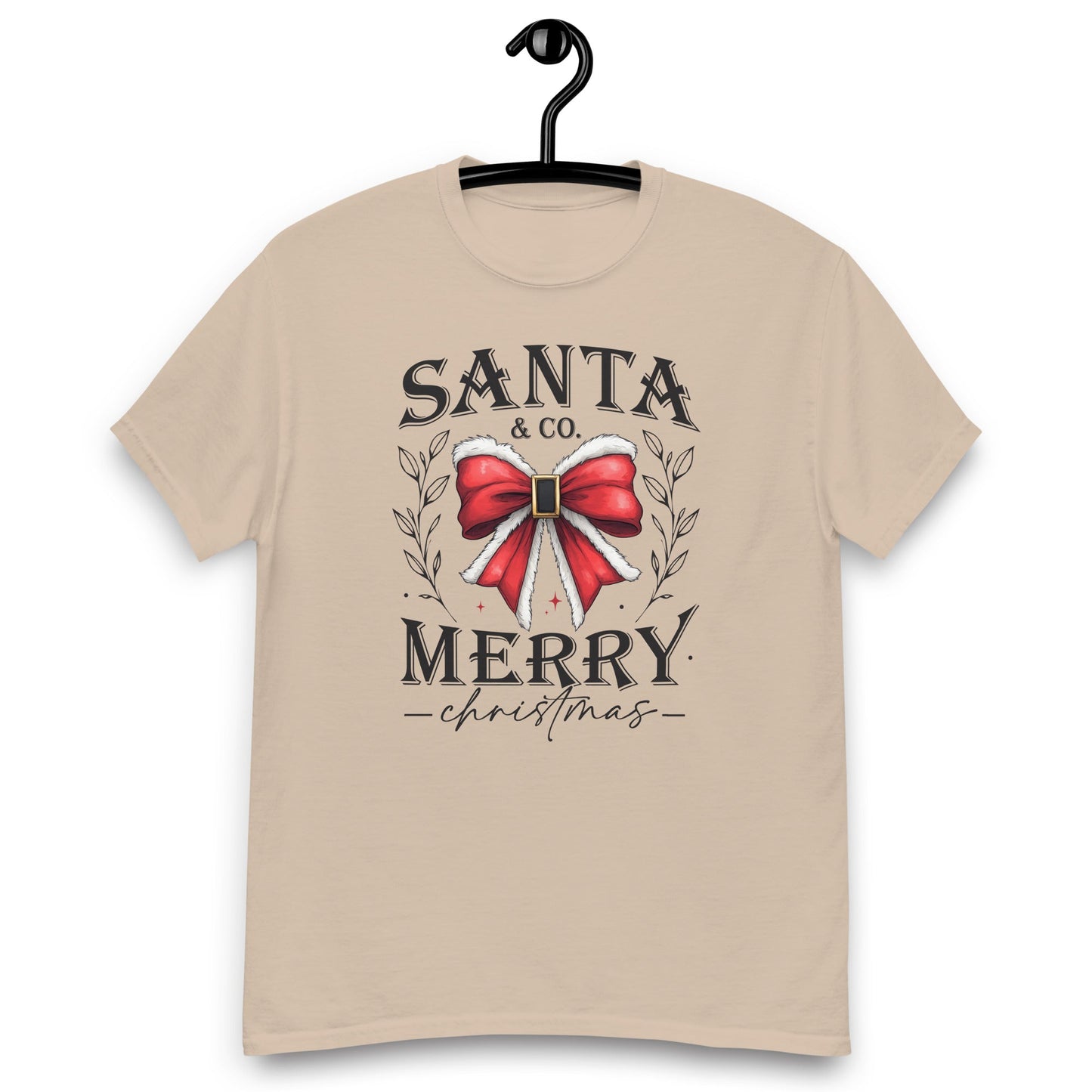 Women’s Christmas Tee | 'Santa Co. Merry Christmas' | Festive Holiday Shirt - Sublimegifts4u.com