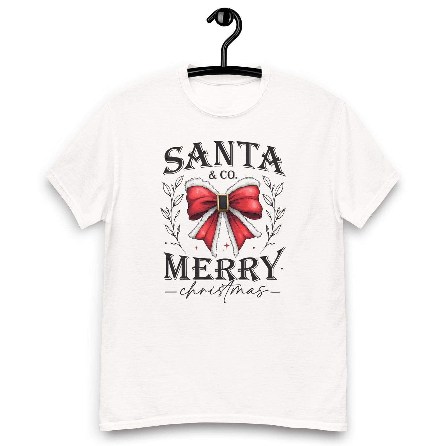 Women’s Christmas Tee | 'Santa Co. Merry Christmas' | Festive Holiday Shirt - Sublimegifts4u.com