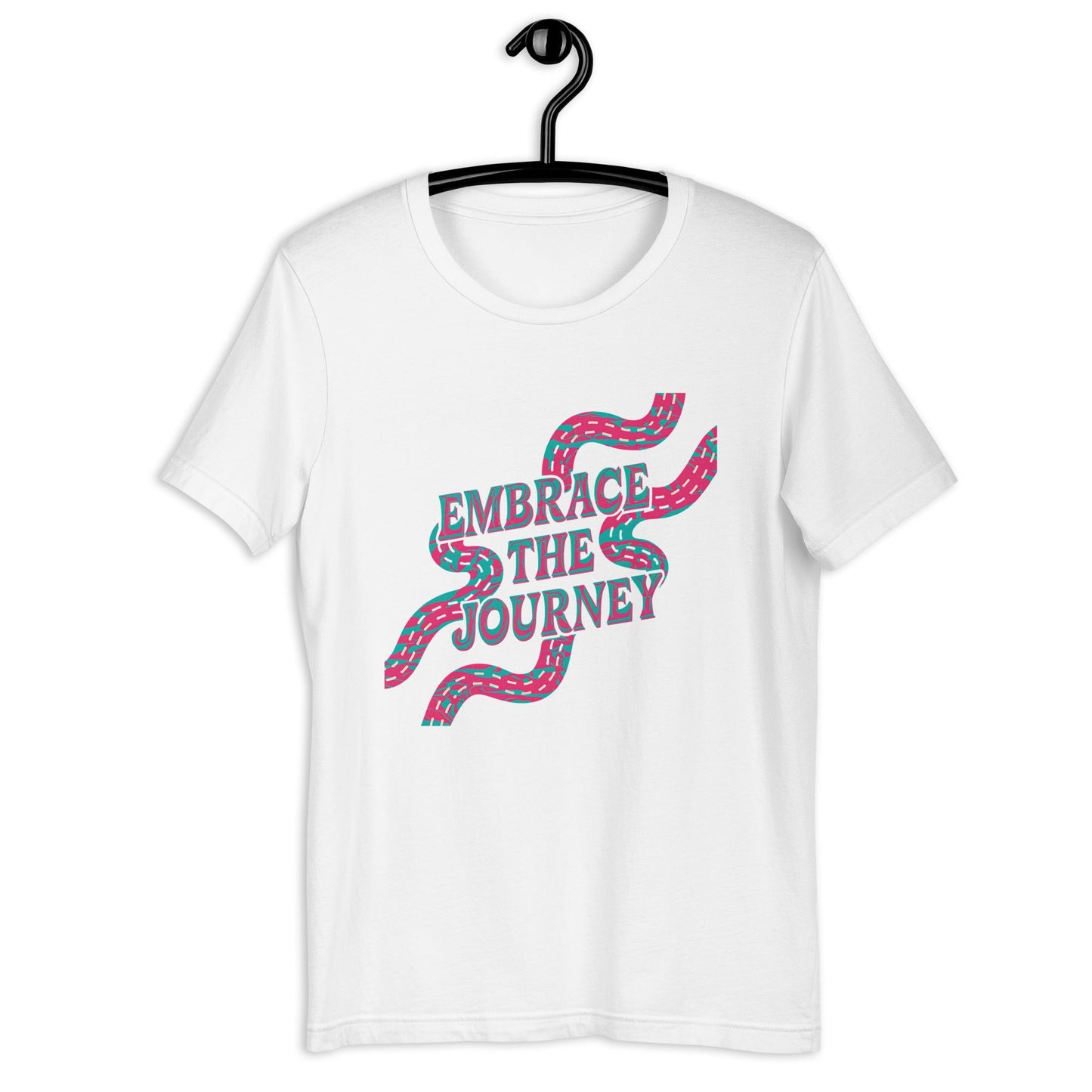 Women's "Embrace the Journey" Inspirational Tee - Soft & Stylish - Sublimegifts4u.com