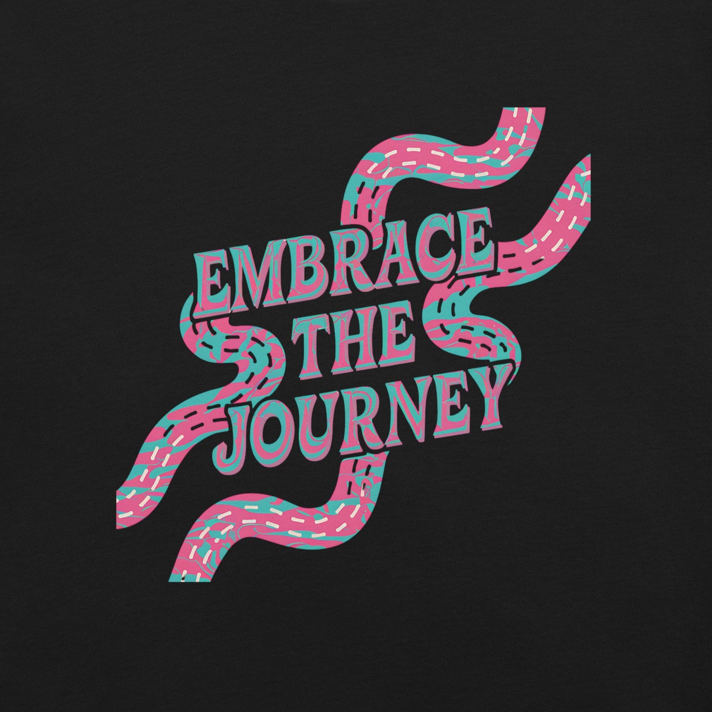 Women's "Embrace the Journey" Inspirational Tee - Soft & Stylish - Sublimegifts4u.com