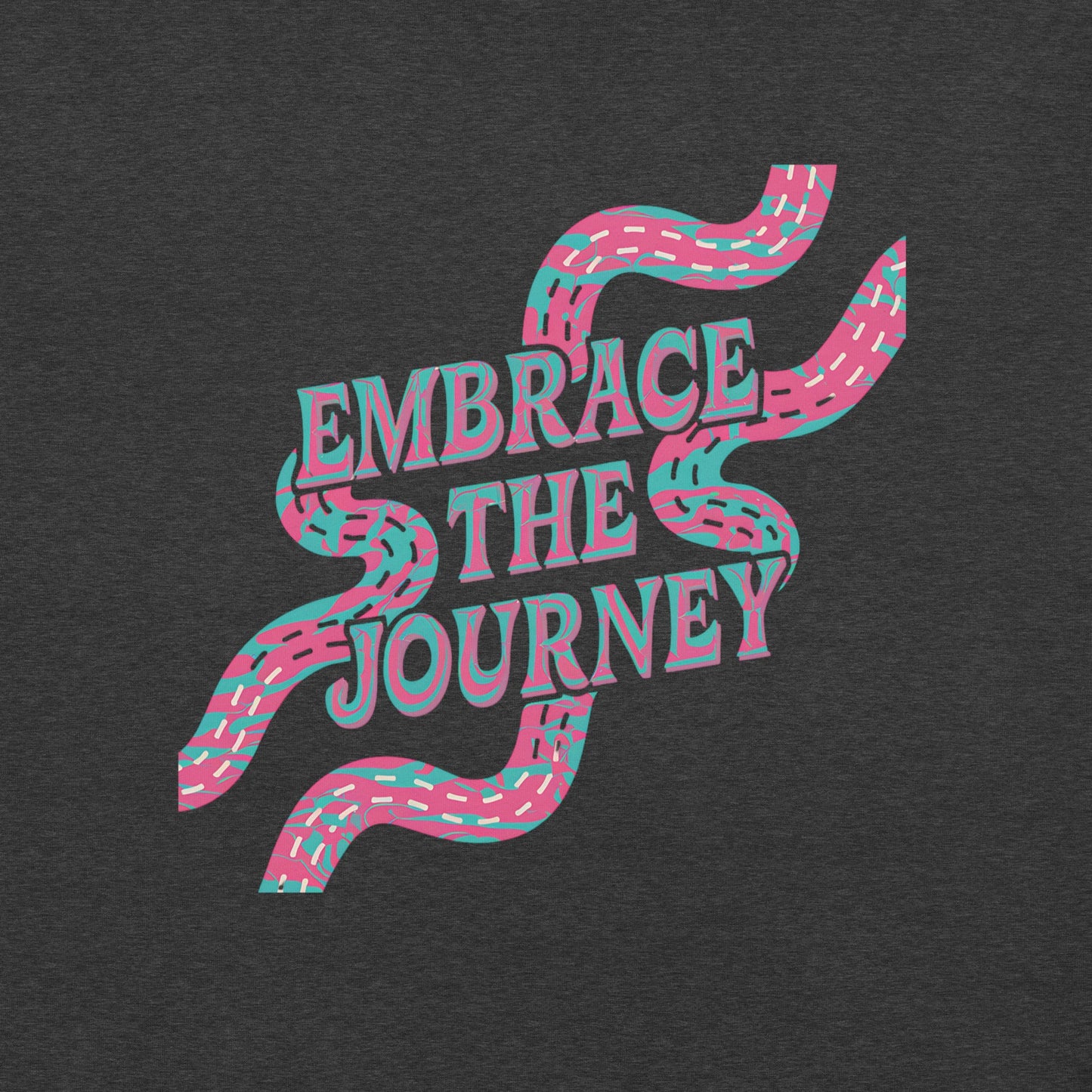 Women's "Embrace the Journey" Inspirational Tee - Soft & Stylish - Sublimegifts4u.com