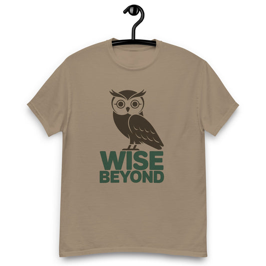 Women’s "Wise Beyond" Owl T-Shirt | Inspirational Graphic Tee - Sublimegifts4u.com