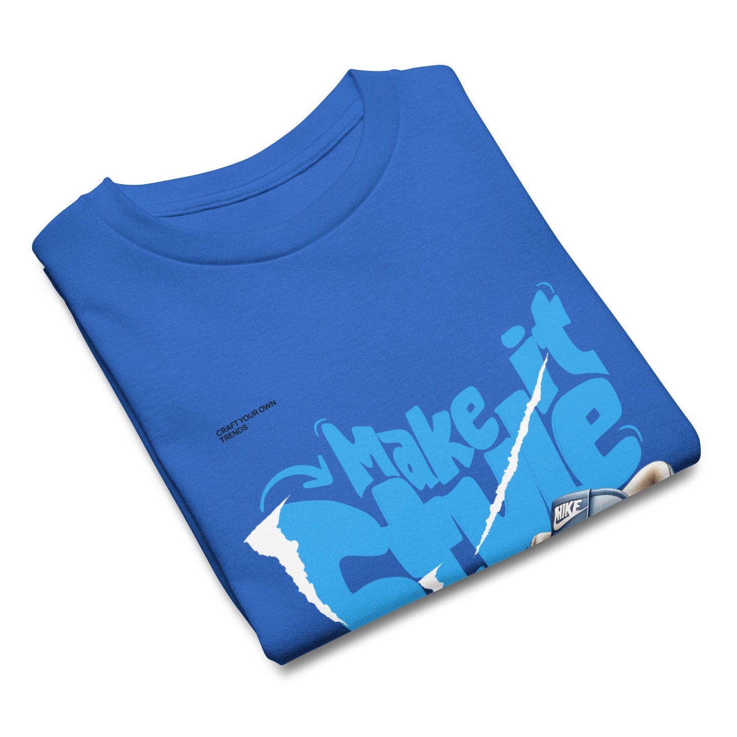 Youth Sneaker Design Tee - Classic Fit, Soft Cotton T-Shirt for Kids - Sublimegifts4u.com