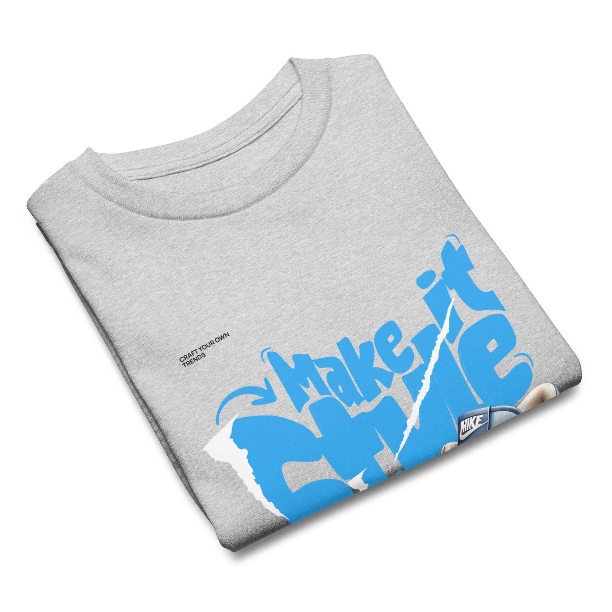 Youth Sneaker Design Tee - Classic Fit, Soft Cotton T-Shirt for Kids - Sublimegifts4u.com